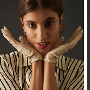 NWT Leather Moto Gloves